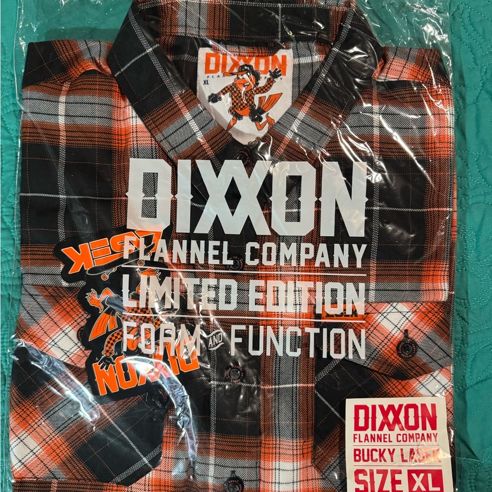 DIXXON Bucky Lasik Black and Orange NEW IN BAG woman's XL
